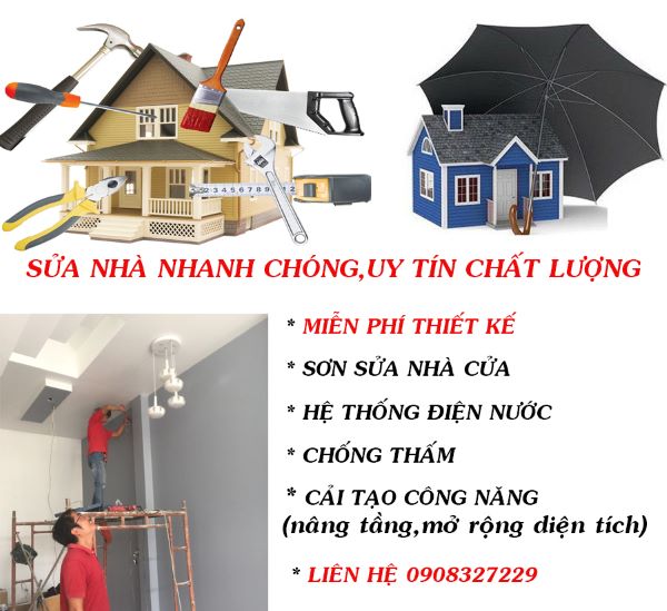 Sửa nhà quận Bình Tân,sửa chữa nhà trọn gói quận Bình Tân,công ty sửa chữa nhà quận Bình Tân